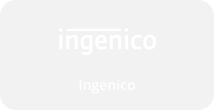 Logotyp Ingenico - globalnego dostawcy rozwiązań płatniczych, oferującego terminale i systemy do bezpiecznych transakcji online oraz offline dla biznesu.