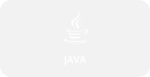 Logotyp Java - uniwersalnego języka programowania wykorzystywanego do tworzenia aplikacji webowych, mobilnych i systemów korporacyjnych o wysokiej wydajności i niezawodności.